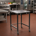 Thumbnail image #1 for Alto-Shaam Vector H/W Open-Base Stainless Steel Equipment Stand with Casters