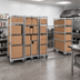 Thumbnail image #2 for Metro qwikTRAK High-Density Double-Deep Stationary Intermediate Unit Kit, Chrome-Plated