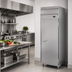 Thumbnail image #2 for Beverage-Air P-Series One-Section Reach-In Refrigerator, 21.01 Cu. Ft., Solid Door, Top-Mounted Self-Contained