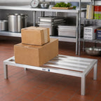 Thumbnail image #2 for Channel Manufacturing HD2072 Heavy-Duty Aluminum E-Channel Dunnage Rack, 72 x 20 x 12 Inches, 3,000 lb. Capacity