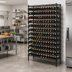 Thumbnail image #2 for Quantum Wire Wine Cradle Shelving Unit with 14 Cradle Shelves - 36