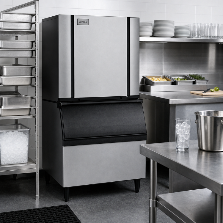 Product image #3 for Ice-O-Matic Elevation Series Modular Full Cube Ice Maker, 30.25 Inches Wide, Water-Cooled