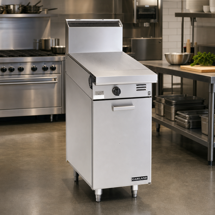 Product image #2 for Garland Master M6S 17-Inch Gas Even-Heat Hot Top Add-A-Unit Range with Storage Base