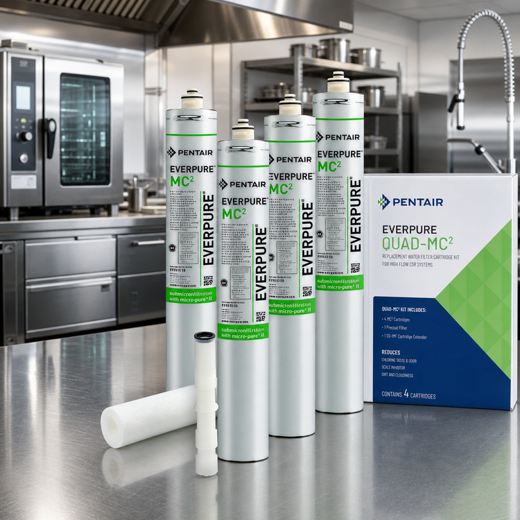 Product image #2 for Everpure Quad-MC² Replacement Water Filter Cartridge Kit for High Flow CSR Systems