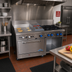 Thumbnail image #2 for Comstock-Castle 60-Inch Gas Range with 4 Star Burners, 24-Inch Griddle, 12-Inch Char-Broiler, Extra-Wide Oven and Cabinet Base
