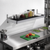 Thumbnail image #2 for Fermod Vented Wall Shelving Unit, 52W x 14D, Deep Anodized Aluminum