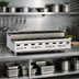 Thumbnail image #2 for Vulcan Achiever 48-Inch Countertop Heavy Duty Gas Hot Plate with 4 Open Burners and 4 Step-Up Burners