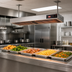 Thumbnail image #2 for Hatco Glo-Ray High Watt Lighted Dual Infra-Black Strip Heater, 18 Inch, 820 Watts, 6 Inch Spacer