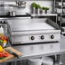 Thumbnail image #2 for Admiral Craft Countertop Electric Griddle, 30 Inch x 15-1/2 Inch Cooking Surface, Stainless Steel, 208/240V