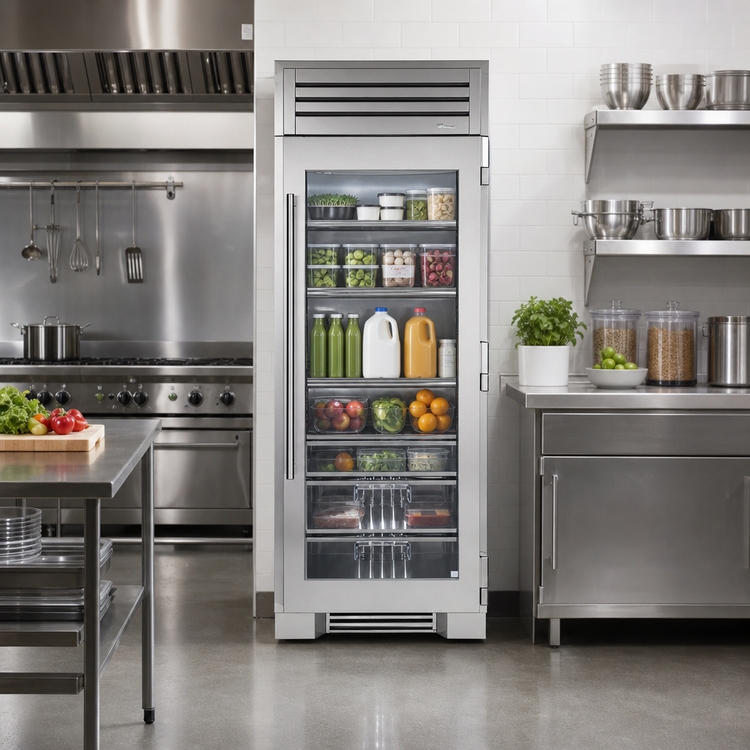 Product image #3 for True Residential 36-Inch One-Section Upright Glass Door Reach-In Refrigerator
