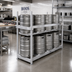 Thumbnail image #2 for John Boos Aluminum Rear Keg Strap for 80-Inch W x 20-Inch D Keg Rack