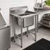 Thumbnail image #2 for Eagle Group 314 Series 1-Compartment Sink with Right-Hand Drainboard, 46-3/4