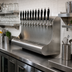 Thumbnail image #2 for Perlick 10-Faucet Wall-Mounted Air-Cooled Modular Draft Beer Dispensing Tower