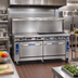 Thumbnail image #2 for Imperial Pro Series 72-Inch Commercial Gas Range with 2 Open Burners, 60-Inch Griddle, Standard Oven and Open Cabinet Base