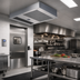 Thumbnail image #2 for Berner Architectural Recessed 12 Ambient Air Curtain, Dual 1/2 HP Motors, Intelliswitch Touchscreen
