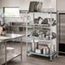 Thumbnail image #2 for MetroMax i Stationary 4-Tier Bulk Drying and Tray Rack, 48 x 24 x 74 Inches, with Drop-In Racks