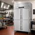 Thumbnail image #2 for Victory UltraSpec Pass-Thru Heated Holding Cabinet, Two-Section, 55.6 Cu. Ft., Standard Depth, 8 Wide Half-Height Solid Doors
