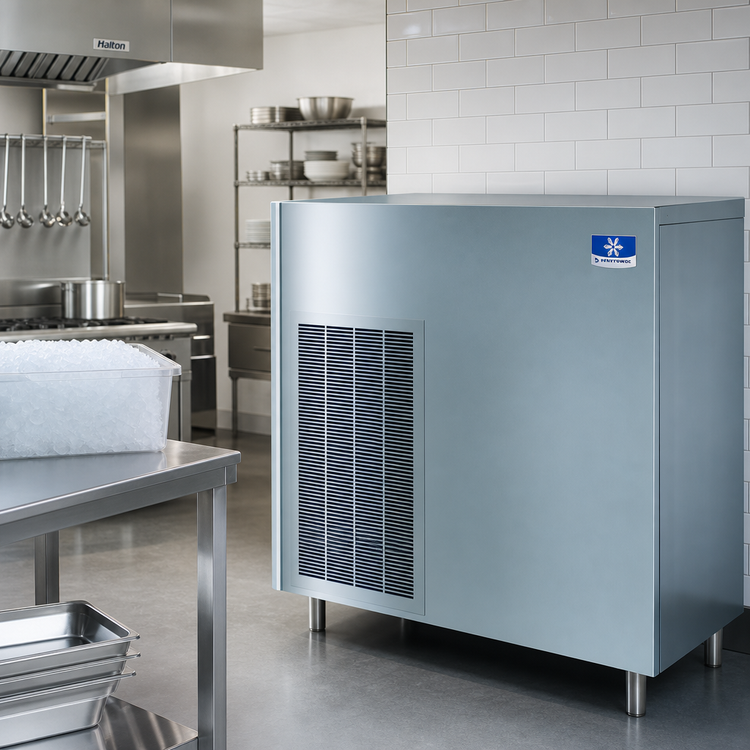 Product image #2 for Manitowoc RFF-1300A Air-Cooled Self-Contained Flake Ice Machine, 1,264 lb/Day