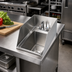 Thumbnail image #2 for Klinger's Trading Single-Compartment Drop-In Sink with Splash Guard, 10