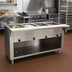 Thumbnail image #2 for Advance Tabco Triumph (Supreme) 4-Well Electric Hot Food Table with Sealed Wells and Open Cabinet Base