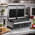 Thumbnail image #2 for Vollrath Countertop Electric Panini Press with Cast-Iron Grooved Plates
