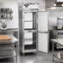 Thumbnail image #2 for Continental Refrigerator Designer Line D1FNSSPTHD 1-Section Pass-Thru Freezer with Half-Height Solid Doors