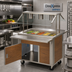 Thumbnail image #2 for DineXpress DXP4CI 4-Pan Full-Size Ice-Cooled Cold Food Serving Counter