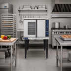 Thumbnail image #2 for Duke Manufacturing 613-G1V Single-Deck Standard-Depth Gas Convection Oven, 6-Pan Capacity, Porcelain Interior