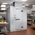 Thumbnail image #2 for Polar-Pak Indoor Walk-In Freezer with Floor and Top-Mounted Self-Contained Refrigeration, Nominal 6 ft. x 12 ft. x 7 ft. 6 in.