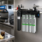 Thumbnail image #2 for Everpure EV933744 Dual High-Flow Water Filtration System, 72,000-Gallon Capacity, 13.36 GPM, 0.2-Micron Filtration