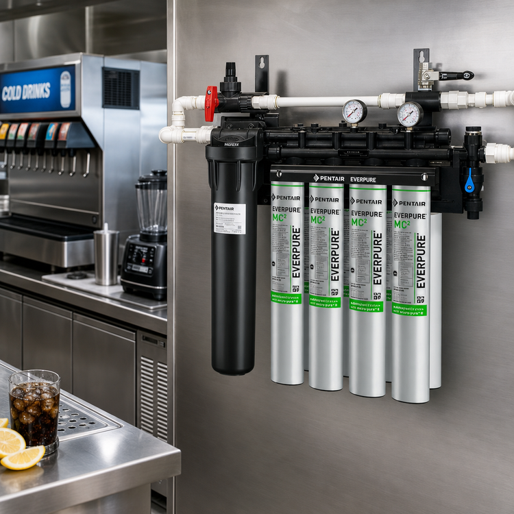 Product image #2 for Everpure Dual High Flow Coldrink S-MC2 Water Filtration System