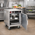 Thumbnail image #2 for FWE Handy Line Mobile Undercounter Heated Holding Cabinet, Single Door, 12-Pan Capacity, 120V, Stainless Steel