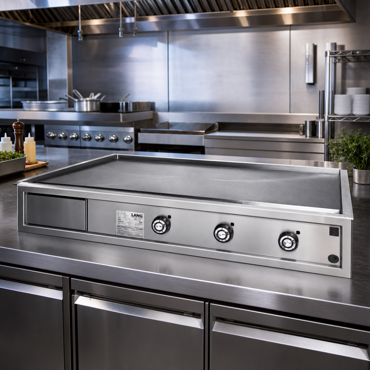 Product image #2 for Lang Marine Electric Drop-In Griddle with 72-Inch x 24-Inch Cooking Surface