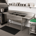 Thumbnail image #2 for Advance Tabco 3-Compartment Fabricated Sink with 24-Inch Left and Right Drainboards, 30 x 30 x 14-Inch Bowls