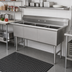 Thumbnail image #2 for Advance Tabco Special Value Series Fabricated 3-Compartment 304 Stainless Steel Sink, 50 x 21 in., 15 x 15 x 14 in. Bowls, No Drainboards