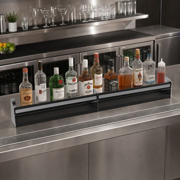 Product image #2 for Glastender 54-Inch Single Stainless Steel Speed Rail