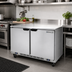 Thumbnail image #2 for Beverage-Air Two-Section Undercounter Freezer/Refrigerator, 48-Inch Wide, Left Freezer / Right Refrigerator