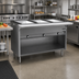 Thumbnail image #2 for Eagle Spec-Master 63-1/2-Inch Liquid Propane Commercial Hot Food Table with 4 12 x 20 Dry Wells and Cutting Board