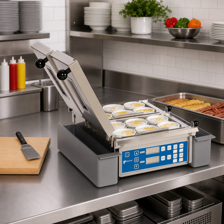 Product image #2 for Antunes Dual Zone Countertop Egg Station, 12-Egg Capacity