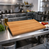 Thumbnail image #2 for John Boos Appalachian Edge Grain Oak Kitchen Countertop, 48