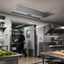 Thumbnail image #2 for Berner Architectural Recessed 12 Electric Heated Air Curtain, 84-Inch Wide, 2-Motor