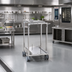 Thumbnail image #2 for RATIONAL Height-Adjustable Transport Trolley for Mobile Oven Rack and Mobile Plate Rack, SCC 61/CMP 101 Series
