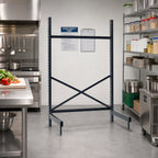Thumbnail image #2 for Metro SmartLever SM862160-KIT Cantilever Shelving Starter Unit, Steel, for 60"W x 21"D Shelves, 86-3/8"H
