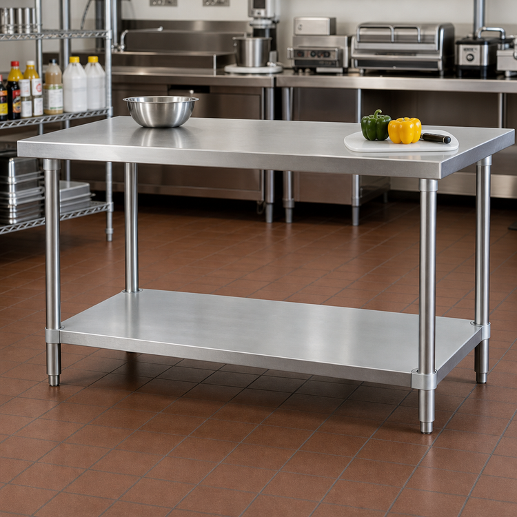 Product image #2 for Advance Tabco Galvanized Undershelf for 36 x 24 Inch Work Tables
