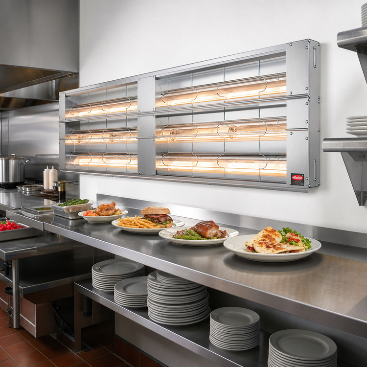 Product image #2 for Hatco Glo-Ray® 66-Inch Double Lighted Infrared Strip Heater