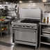 Thumbnail image #2 for Titan JTRH-24IP-2-36 Heavy Duty 36 Inch Gas Range with 2 Open Burners, 24