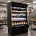 Thumbnail image #2 for Howard-McCray 35E Series Remote Dairy Open Merchandiser, 99-Inch, Black, LED Lighting