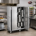 Thumbnail image #3 for FWE P-200 Humi-Temp Mobile Heated Banquet Transport and Serve Cabinet, 200-Plate Capacity, 2 Dutch Doors