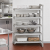 Thumbnail image #3 for Cambro Camshelving Premium 5-Shelf Add-On Vented Polymer Shelving Unit, 36