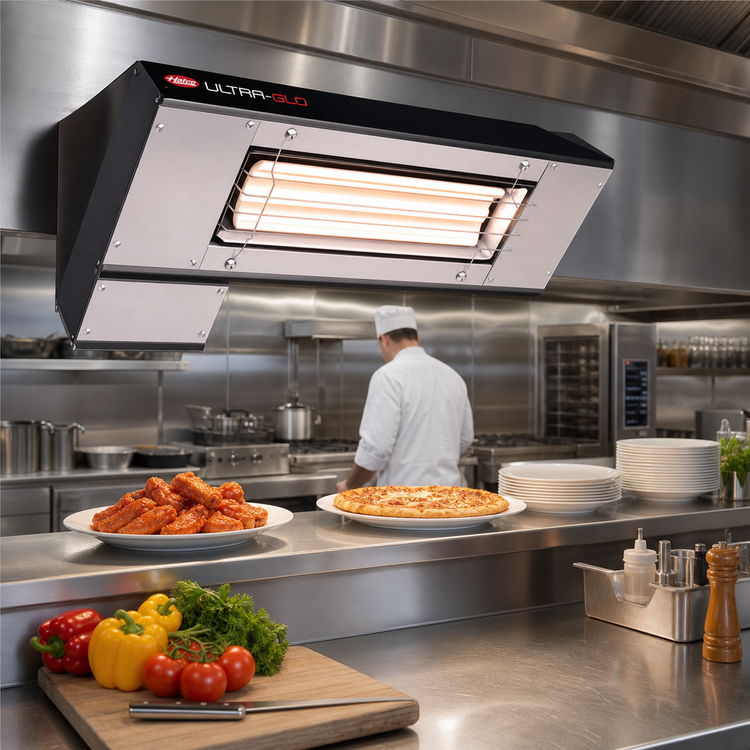Product image #2 for Hatco Ultra-Glo 54-Inch Lighted Standard-Watt Ceramic Infrared Strip Heater
